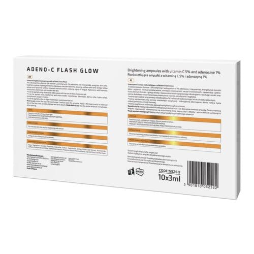 Apis Professional ADENO‑C Flash Glow Brightening Ampoules